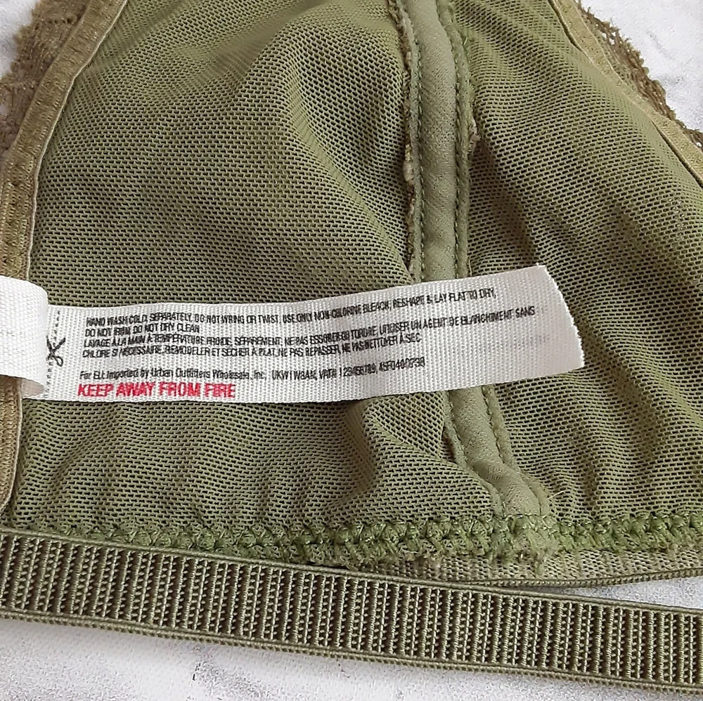 Free people intimately green lace bralette - Picture 8 of 11